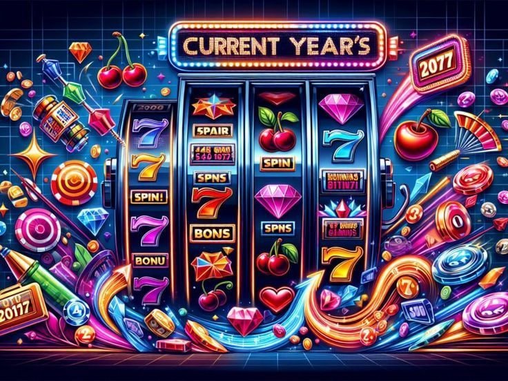 Antarmuka permainan Pretty Gaming di pelangi 4d dengan tema warna neon